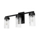 Hunter - 45222 - Three Light Bathroom Vanity - Gatz - Matte Black