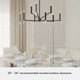 Sunjai Nine Light Chandelier (45232)