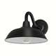 Hunter - 46002 - One Light Outdoor Wall Mount - Mill Valley - Matte Black