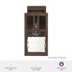 Aspenbrook One Light Outdoor Wall Mount (46041)