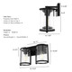 Astwood Two Light Bathroom Vanity (48000)