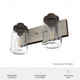 Devon Park Two Light Bathroom Vanity (48018)