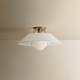 Otto One Light Semi Flush Mount (C8422-PBR)