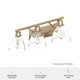 Van Nuys Three Light Bathroom Vanity (48035)