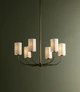 Teddy Six Light Chandelier (F3030-PBR)