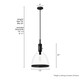 Van Nuys One Light Pendant (48042)