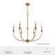 Southcrest Six Light Chandelier (48066)