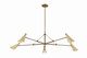 Troy Lighting - F4369-PBR/SSD - Five Light Chandelier - Andersen - Patina Brass