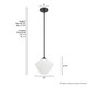 Celestial Valley One Light Pendant (48100)