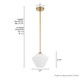 Celestial Valley One Light Pendant (48101)
