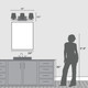 Fauna Grove Three Light Vanity (48114)