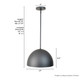 Erling One Light Pendant (48126)