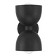 Hunter - 48130 - Two Light Wall Sconce - Erling - Matte Black