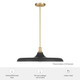Moriso One Light Pendant (48148)