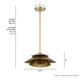 Hiro One Light Pendant (48156)
