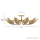Juneway Ten Light Flush Mount (48221)