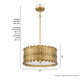 Valdaz Three Light Pendant (48259)