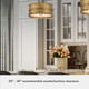 Valdaz Three Light Pendant (48259)