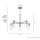 Lochemeade Five Light Chandelier (49080)