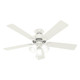 Hunter - 50895 - 52 Ceiling Fan - Swanson - Fresh White