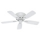 Hunter - 51059 - 42 Ceiling Fan - Low Profile - White