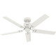 Hunter - 51460 - 52 Ceiling Fan - Windbound - Matte White