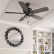 Rosner 52" Ceiling Fan (51595)