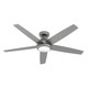 Hunter - 51696 - 52 Ceiling Fan - Zayden - Matte Silver
