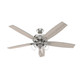 Hunter - 52348 - 60 Ceiling Fan - Dondra - Brushed Nickel