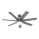 Hunter - 52376 - 52 Ceiling Fan - Brazos - Matte Silver