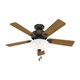 Hunter - 52782 - 44 Ceiling Fan - Swanson - New Bronze