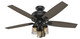 Hunter - 54189 - 52 Ceiling Fan - Bennett - Matte Black
