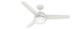 Hunter - 54211 - 48 Ceiling Fan - Midtown - Fresh White