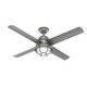 Hunter - 55085 - 54 Ceiling Fan - Searow - Matte Silver