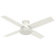 Hunter - 59248 - 52 Ceiling Fan - Dempsey - Fresh White