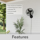 400102 Wall Fan (97318)