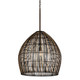Troy Lighting - F7531-TBZ - One Light Chandelier - Holden - Textured Bronze