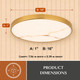 Aurelia LED Flush Mount (C0357)
