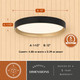 Darien LED Flush Mount (C0383)