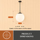 Linden One Light Pendant (P0441)