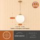 Linden One Light Pendant (P0454)