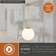Linden One Light Pendant (P0454)