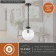 Linden One Light Pendant (P0456)