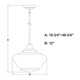 Eastgate One Light Pendant (P0459)