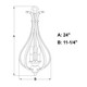Monrovia Three Light Pendant (P0465)