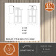 Maywood One Light Outdoor Wall Mount (T0799)