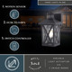 Rockford One Light Outdoor Motion Sensor Wall Light (T0843)