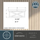 Rockford Two Light Outdoor Flush Mount (T0845)
