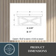 Rockford Two Light Outdoor Flush Mount (T0845)