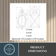Westfield One Light Outdoor Motion Sensor Wall Light (T0846)